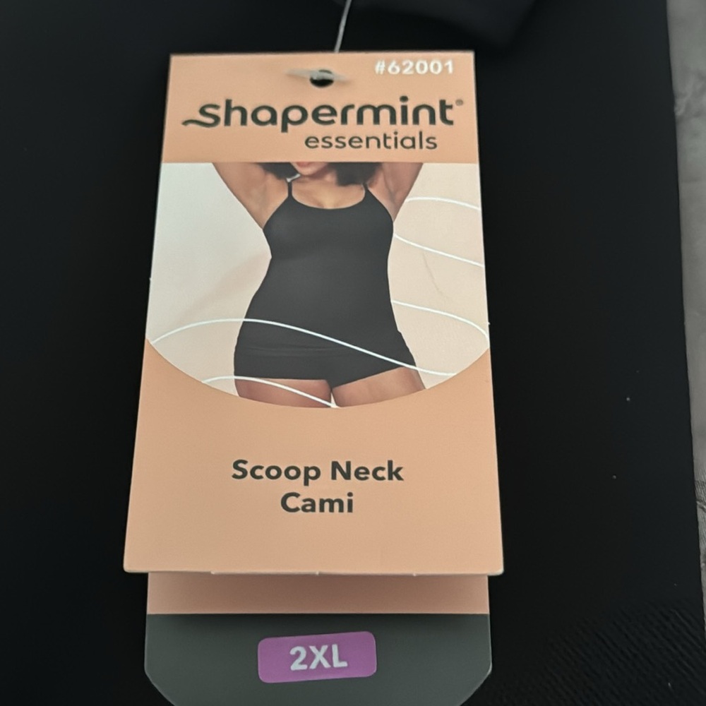 New Shapermint Essentials Shaper Scoop Neck Cami - image 4